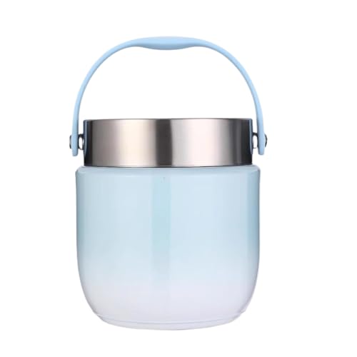 Recipiente Termo Para Comida | Capacidad 1200ml Caja Térmica Portátil | Recipiente Térmico Antifugas para Sopas y Cremas para Actividades al Aire Libre como Senderismo Playa Deporte Gimnasio Camping