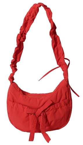 Quilted Tote Bag for Women Puffer Hobo Handbag Lightweight Quilted Padding Crossbody Dumpling Padded Shoulder Bag