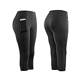 3.【Hohe Taille】KEERADS Damen Legging mit hoher Taille für eine gute Bauchkontrolle. Die fließenden und ergonomischen Schnitte können die Schönheit der weiblichen Kurve betonen. Exzellente Passform und höchster Tragekomfort durch hohen Elasthan-Anteil, Maschenpaneele für zusätzliche Atmungsfähigkeit.