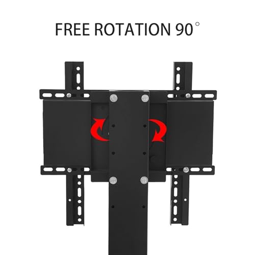 Soporte móvil para TV con ruedas para pantallas LED 32-65 pulgadas miniatura 3