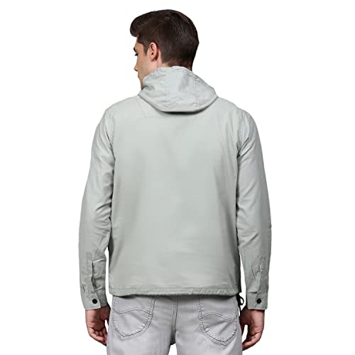 Image of Campus Sutra Men Polyester Standard Length Jacket