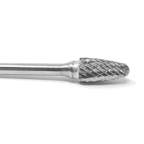 Fresa Carburo Sólido Doble Corte SF-51 1/4" x 1/2" miniatura 3