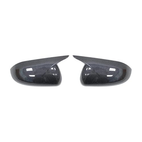 Couvercle d'aileron de rétroviseur latéral pour look urbain Kia K2 KX 2019 carbone