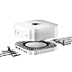 Mac Mini M4 Dock (2024) - Aluminium Stand mit HDMI Hub & M.2 SSD Gehäuse - 4K60Hz HDMI, 10G USB-C, 5G USB-A×2, SD/TF, Audio, Ladeport für Mac Mini M4/M4 Pro