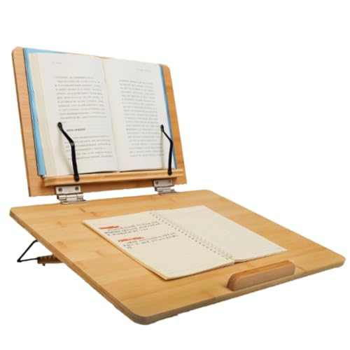 Wyazzivローアングルライティングボード付き大型学習机 ベース本棚付き 傾斜調整製図板機能 学生用勉強台・卓上勉強道具 リーディング・絵描き・筆記に適し 学習台として実用的な家具 (2階サイズです,65CM)