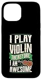 Cette collection « I Play Violin Therefore I Am Awesome » de jolis accessoires de violon baroques uniques et classiques essentiels pour violon jazz tendance sont destinés aux musiciens de violon pour se balancer lors de la pratique du violon, des répétitions ou des concerts.
