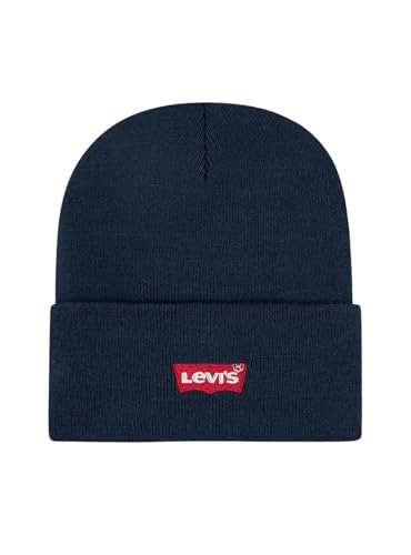 Levi's Unisex Kinder LAN Fledermausärmeln Beanie-Mütze, Dress Blues,...