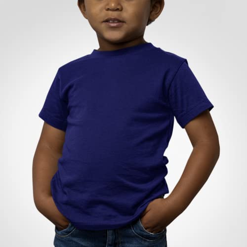 Image of Boys Tshirt Tshirts for Kids Boys Kids t Shirts fr Boys Organic Cotton Short Sleeves Round Neck Regular Fit T-Shirt for Baby Boy Solid Plain T-Shirts Boy