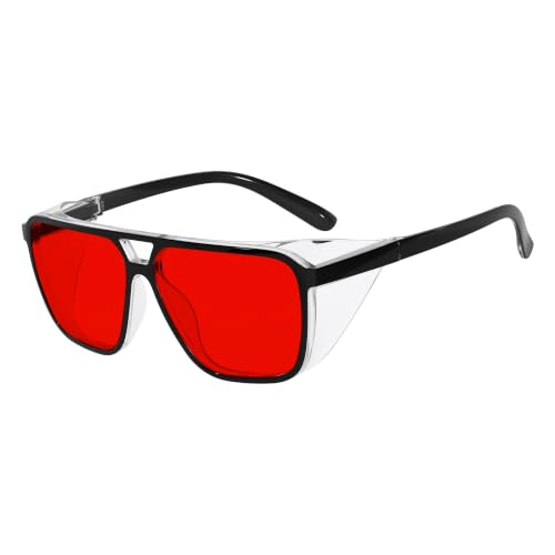 Image of Eyekepper Red Light Glasses, Blue Blocking for Sleep, Men Women, Fit over