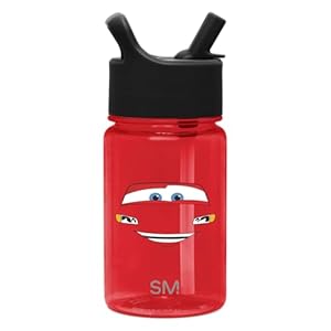 Simple Modern Cars Lightning McQueen Trinklernbecher Rot