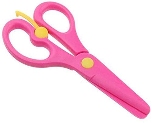 Image of KRAFTMASTER 2PCS Plastic Preschool Training Scissors - Classic Style - Safety Scissors for Children 3+