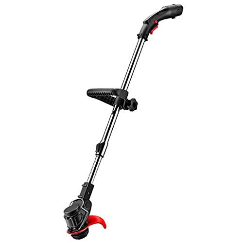 ZOYI Handheld AKKU-Rasenmäher Batteriebetrieben, Längenverstellbares Tragbares Freischneider-Gartenwerkzeug Mit Schildschutz Und Messerkopf Ersetzen,4500mah Cover