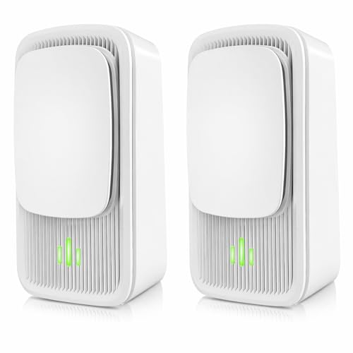 Plug In Air Ionizers - 2 Pack Quiet Negative Ion Air Purifier, Air Fresheners for Home, Bedroom, Office, Kitchen - Portable Air Purifiers Portable Odor Eliminator for Smoke, Dust, Pet Smell