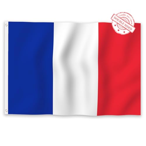 Drapeau Français Aoihrraan 120x180cm Célébrez Votre Fierté en Plein Air