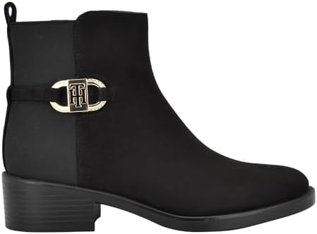 Tommy Hilfiger Women's IMIERA Ankle Boot, Black 002, 8 | Image 5