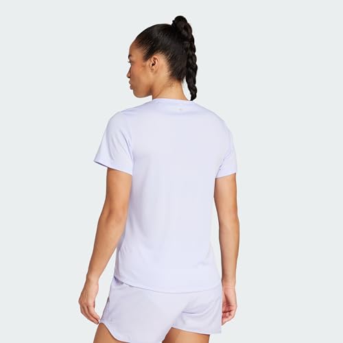 Image of adidas Women's Polyester Geometric Regular Fit T-Shirt