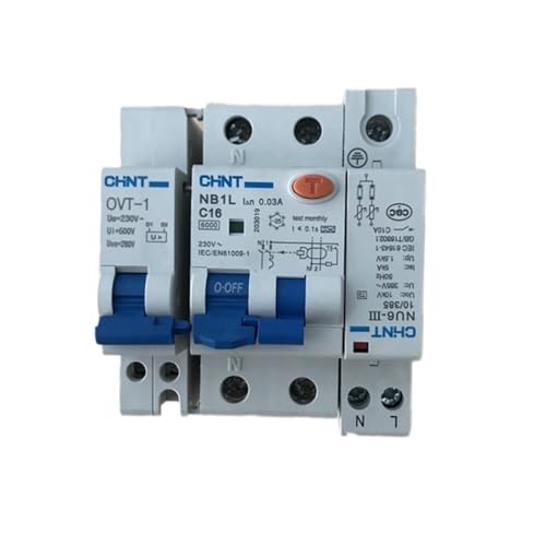 KZRGMFG OVT-1 NB1L NU6-III POV-1 Protector contra sobretensiones transitorias Sobretensiones transitorio y Permanente con diferencial(32A)