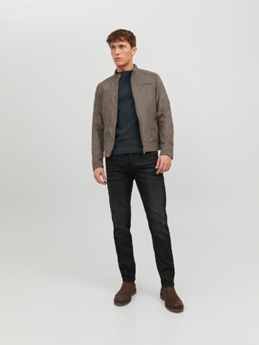 Image of JACK & JONES Male Faux Suede Jacket Faux Suede Jacket