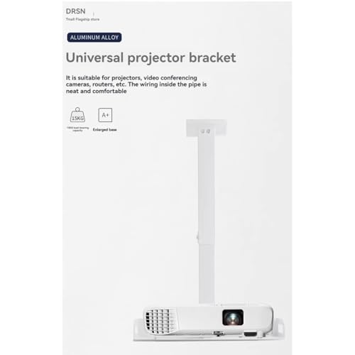 Soporte de techo para proyector regulable con bandeja multiposición 3