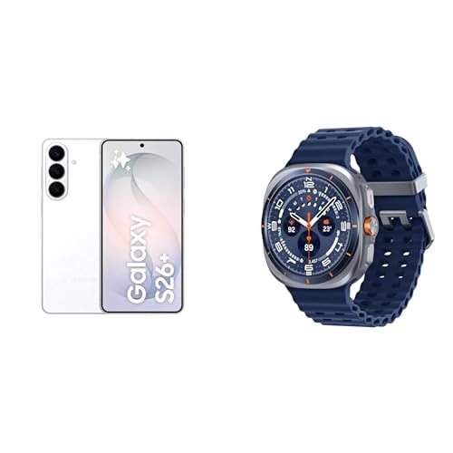 Samsung Galaxy S26+ 512GB �z���C�g+Galaxy Watch Ultra 2025 �`�^�j�E���u���[