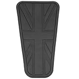  POLOUK Autocollant Réservoir Carburant Moto Genouillères Réservoir Gaz D\'essence Convient pour Trium&ph pour Bonneville pour Thruxton pour Bobber pour Scrambler