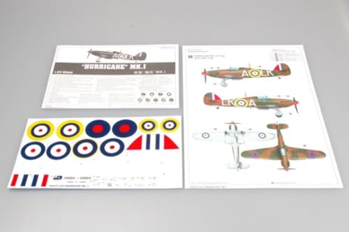 Trumpeter 1/24 Hawker Hurricane Mk.I Model Kit - Image 2