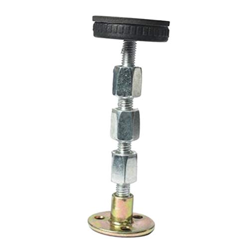 Baoblaze 2x Estrutura De Cama De Rosca Ferramenta Anti-vibração Cabeceira De Cama Fixa Parede Telesc