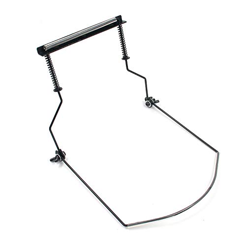 Bitray Harmonica Holder, 10 Hold Harmonica Holder Harmonica Bracket Adjustable Hanging Neck Holder