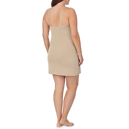 Jones New York Women's Silky Smooth 35" Spaghetti Strap Full Slip W/Lace Neckline3