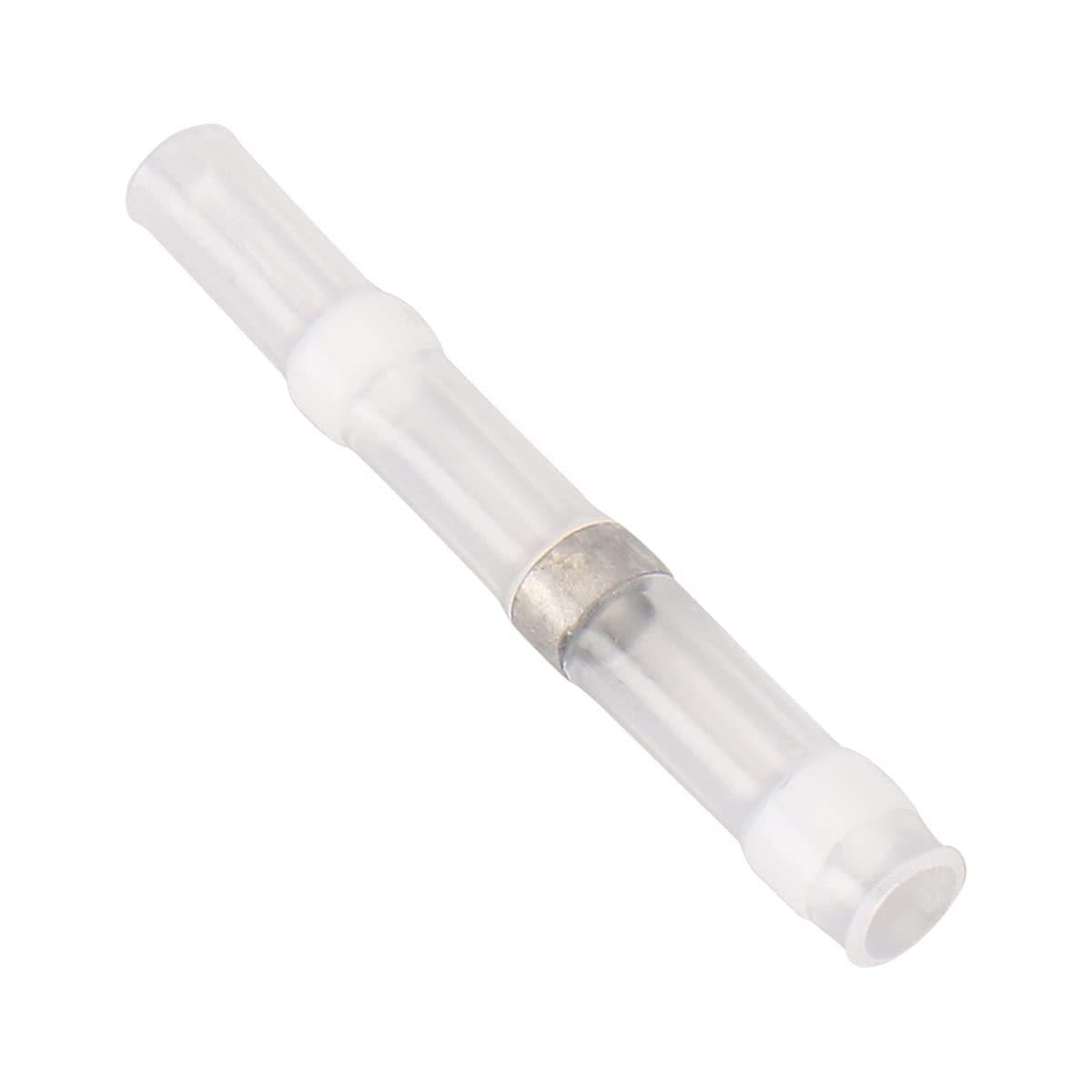 Baomain Connettori per saldare 26-24 AWG, connettori termorestringenti bianchi, impermeabili, isolati, terminali elettrici isolati, SST-11, confezione da 100