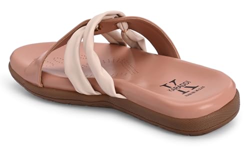 Image of Karaddi Doctor Sandals for Woman | Flats Women Stylish | Womens Sandals Flats | Slippers Orthopedic Footwear for Women Stylish Flat Sandal | Flat Fashion Sandal