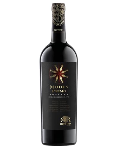 Toscana IGT Rosso Modus Primo Ruffino 2020, 0,75 ℓ | Trockener Rotwein aus der...