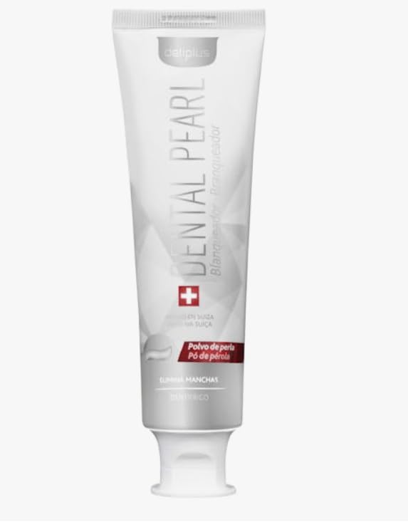Dentífrico Dental Pearl Deliplus blanqueador Tubo 100 ml