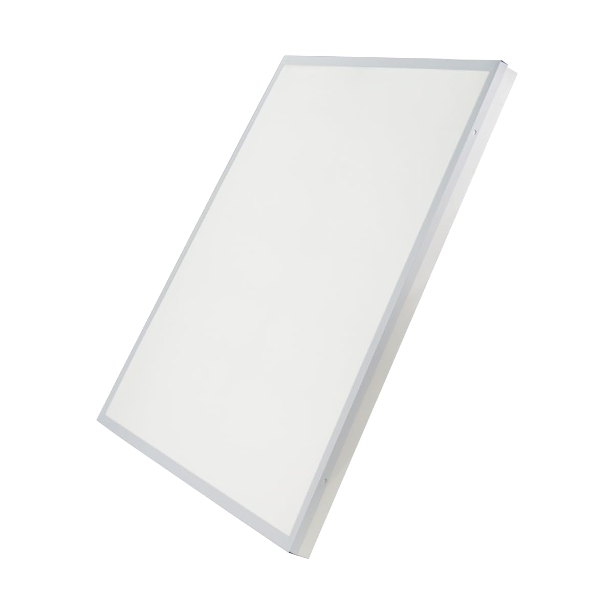 Jandei - Plafoniera LED di superficie quadrata 60x60 cm 50W 6000K, bianco slim