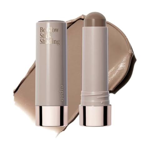 espoir Be Glow Shading Stick Contour #Neutral Gray │Smooth Gliding Face Shaping Makeup │ Subtle Contour Color fo Natural Look on Face │Creamy Solid Texture │Korean Makeup │Daily Makeup Cover