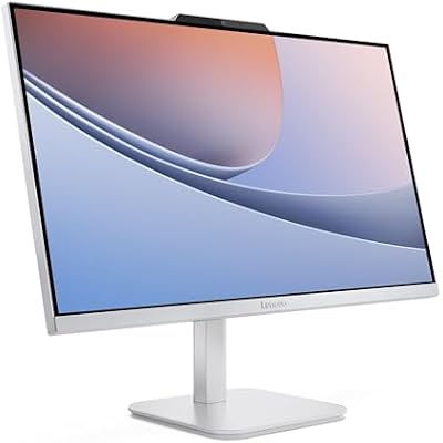 Lenovo 24 FHD All-in-One Desktop Computer for Home & Office, Intel Processor, HDMI, WiFi 6, Bluetooth 5.2, Business AIO, Vent-Hear, Wireless Keyboard & Mouse, Windows 11 (32GB RAM | 1TB SSD)