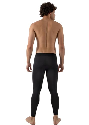 Calça Legging Térmica Masculina (PRETO, P)