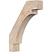 Ekena Millwork BRC06X22X30MRC00SDF 5 1/2"W x 22"D x 30"H Merced Smooth Knee Brace, Douglas Fir