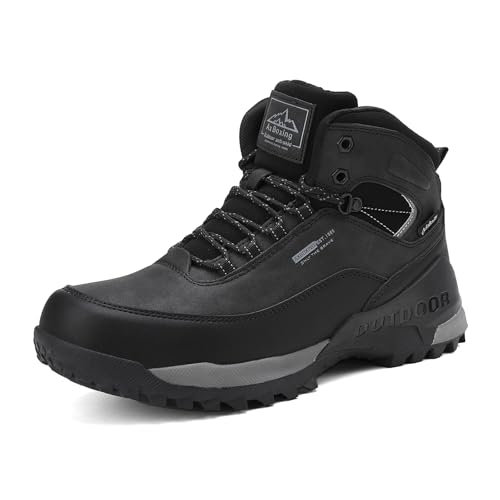 AX BOXING Stivaletti Uomo Scarpe da Trekking Scarponcini Invernali Stivali