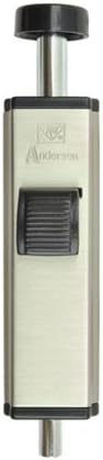Andersen Auxiliary Security Lock in Satin Nickel