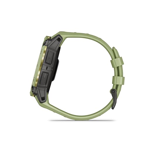 Garmin Instinct® 3 – 50 mm, AMOLED Display, Rugged Outdoor GPS Smartwatch, Built-in Flashlight, Alpine Rush Collection Limited Edition Color, Fern Green with Fern Green Band - Image 5
