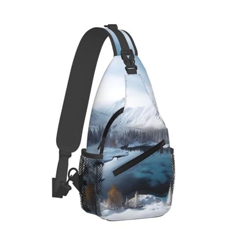 Bolso cruzado impermeable para trekking y viaje miniatura 2