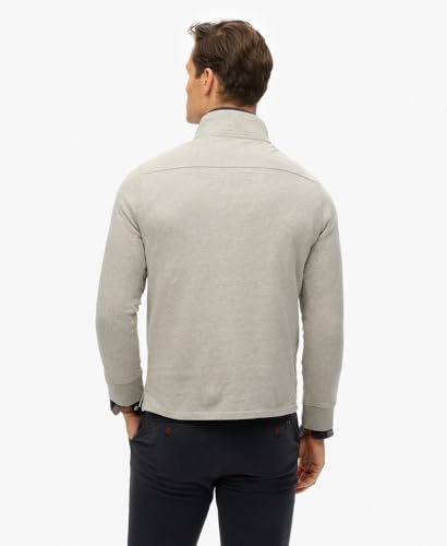 Sweat shirt Superdry Sweatshirt demi zip Cotton Classics Jersey Henley EU - vue 6