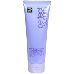 Mise En Scene Perfect Magic Straigt Serum Treatment | Anti-Frizz Cream for flyaway taming | Anti Humidity Hair Conditioner | Hydrating, Add Shine, Breakage Control | 7.77 Fl Oz