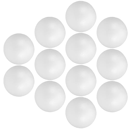 Boules mousse blanche polystyrène activités manuelles x12 - 2