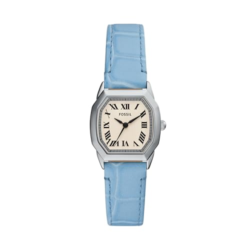Listado de Reloj Fossil Azul que Puedes Comprar On-line. 48 Fossil Reloj es5405 harlow de piel en color azul para mujer