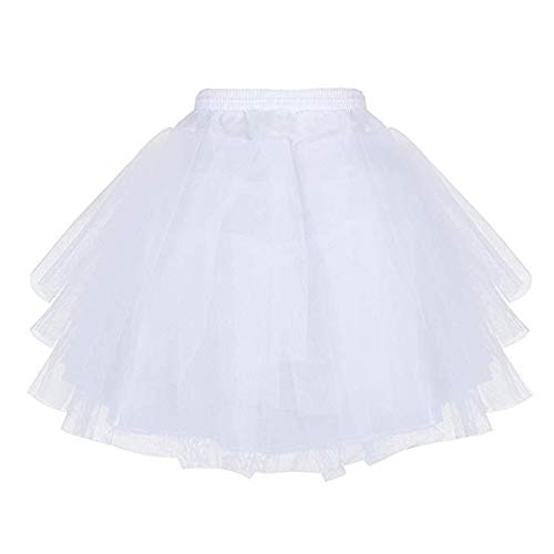 3 Layered Net Sips Girls Underskirts Crinoline Flower Girl Petticoat Hoopless KPT3