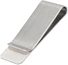 SPELT Metal Mini Paper Money Buckle Card Holder Clip Wallet Paper Clip Silver 5cm x 1.5cm Small Size