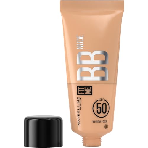 Maybelline New York Fit Me BB Nude SPF 50 24H Hydration Lightweight Natural Dewy Finish With 2% Niacinamide - 40