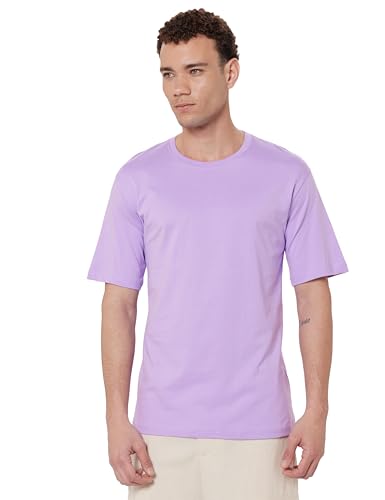 Image of Veirdo 100% Pure Cotton Drop Shoulder Oversized Baggy Fit Half Sleeve Plain Solid Round Neck Multicolor T-Shirt Combo for Men (Pack of 3) (Sizes S-2XL)
